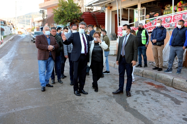 Başkan Sandal, sel felaketinden etkilenen vatandaşları ziyaret etti