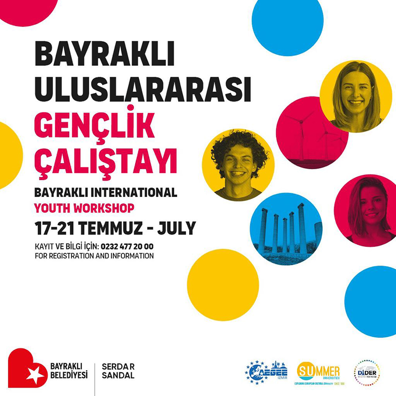 Avrupalı gençler Bayraklı’da buluşuyor