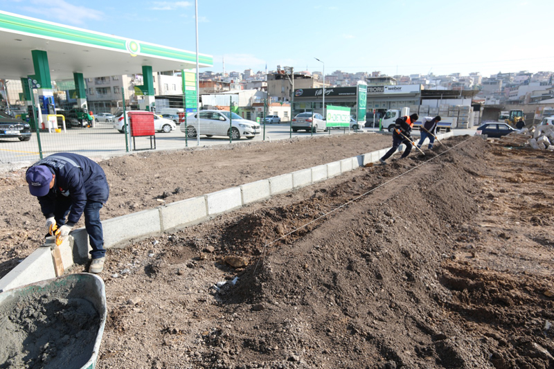 Bayraklı'ya bir park daha! Çalışmalar başladı