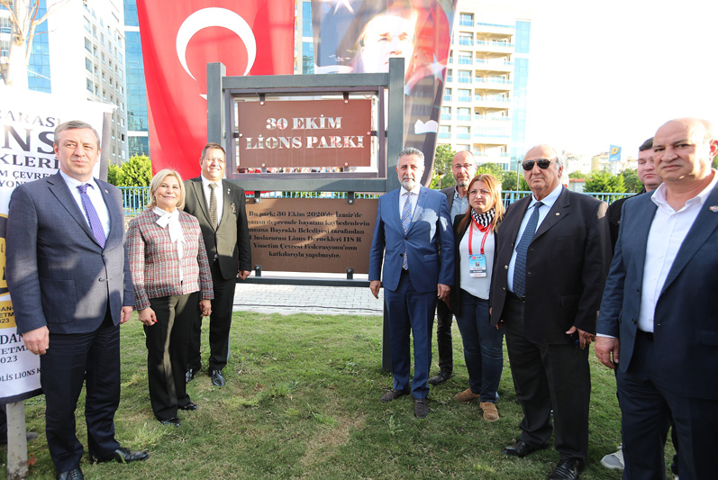 Bayraklı’da yeni ‘nefes alanı’: 30 Ekim Lions Parkı