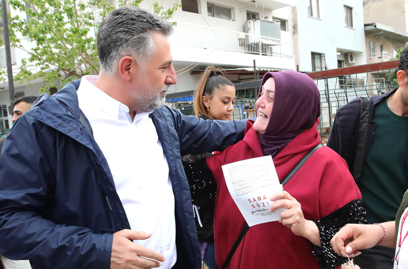 Başkan Sandal, Osmangazi’de vatandaşlarla buluştu