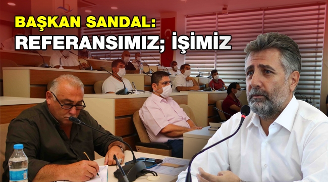 Başkan Sandal, “Bayraklı’nın sorunu bizim sorunumuz"