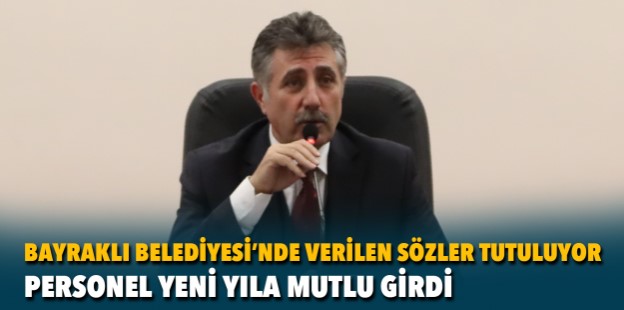 Bayraklı Belediye Başkanı Serdar Sandal sözünde durdu