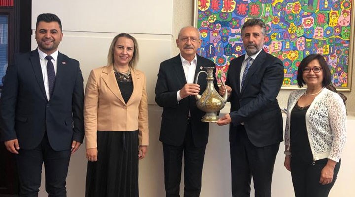 Serdar Sandal, CHP Genel Başkanı Kılıçdaroğlu'nu ziyaret etti