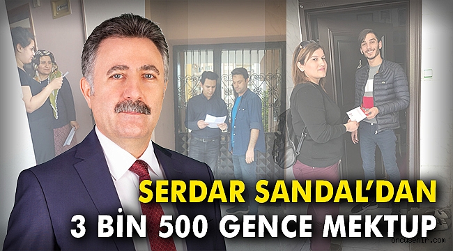 SANDAL'DAN GENÇLERE MEKTUP 'DEĞİŞİM İÇİN SANA İHTİYACIM VAR'